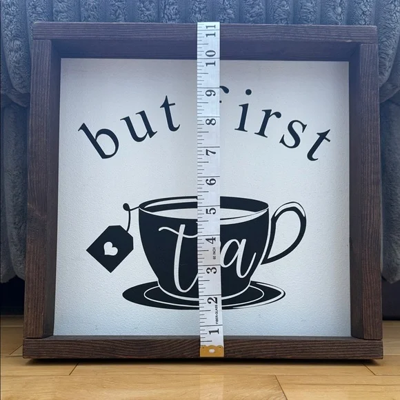 Rustic Tea Sign - Picture 4 of 5